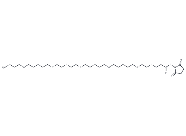 化合物 m-PEG11-NHS ester,m-PEG11-NHS ester