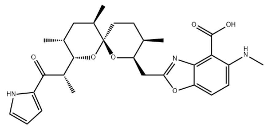 卡利霉素;卡西霉素;A23187(游離酸);鈣離子載體A23187;CALCIMYCIN游離態(tài);離子載體,Calcimycin;A23187