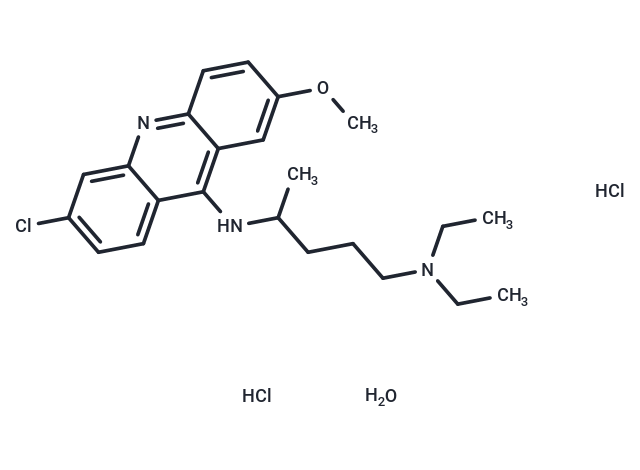 化合物 Quinacrine (dihydrochloride hydrate),Quinacrine (dihydrochloride hydrate)