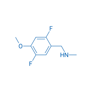 N-甲基-2,5-二氟-4-甲氧基芐胺,1-(2,5-Difluoro-4-methoxyphenyl)-N-methylmethanamine