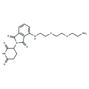 化合物 Thalidomide-PEG2-C2-NH2|T18813|TargetMol