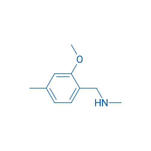 N-甲基-2-甲氧基-4-甲基苄胺,1-(2-Methoxy-4-methylphenyl)-N-methylmethanamine
