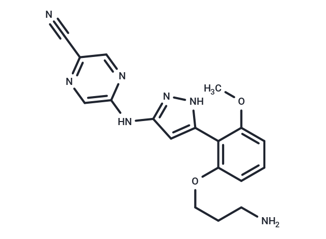 化合物 Prexasertib,Prexasertib