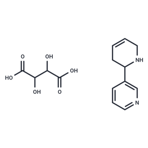 化合物 (R,S)-Anatabine (tartrate)|T23228|TargetMol