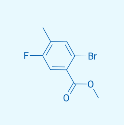 2-溴-5-氟-4-甲基苯甲酸甲酯,Methyl 2-bromo-5-fluoro-4-methylbenzoate