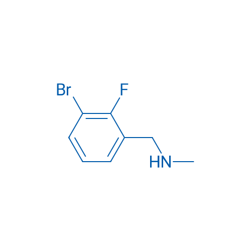 N-甲基-3-溴-2-氟苄胺,N-(3-Bromo-2-fluorobenzyl)-N-methylamine