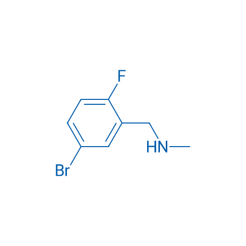 N-甲基-5-溴-2-氟苄胺,1-(5-Bromo-2-fluorophenyl)-N-methylmethanamine