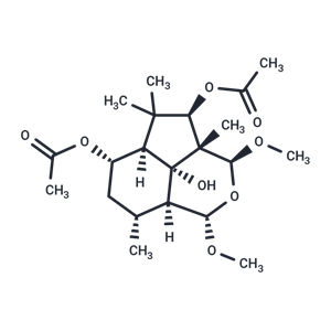 化合物 7-Acetoxy-15-methoxy-10-O-methyldihydrobotrydial|T125441|TargetMol