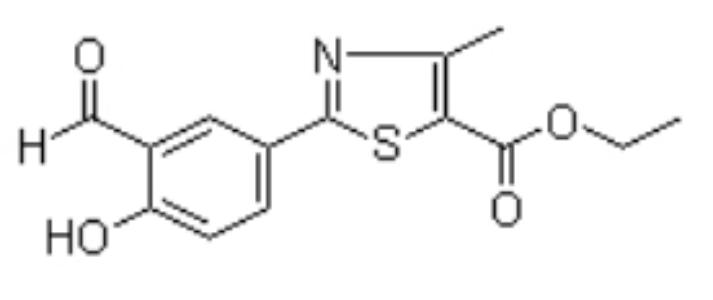 2-(3-醛基-4-羟基苯基)-4-甲基噻唑-5-羧酸乙酯 (F-3),Ethyl 2-(3-formyl-4-hydroxyphenyl)-4-methylthiazole-5-carboxylate