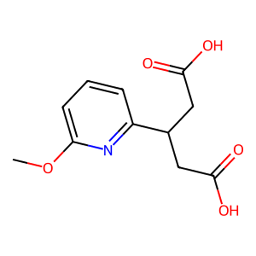 3-(6-甲氧基吡啶-2-基)戊二酸,3-(6-methoxypyridin-2-yl)pentanedioic acid