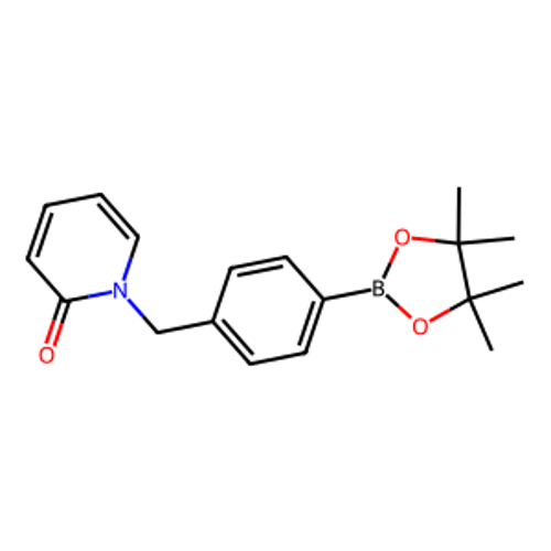 1-(4-(4,4,5,5-四甲基-1,3,2-二氧杂硼聚糖-2-基)苄基)吡啶-2(1H)-酮,1-(4-(4,4,5,5-tetramethyl-1,3,2-dioxaborolan-2-yl)benzyl)pyridin-2(1H)-one