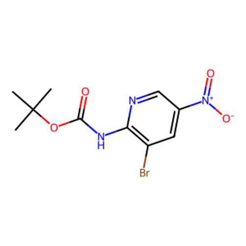 (3-溴-5-硝基吡啶-2-基)氨基甲酸叔丁酯,tert-butyl (3-bromo-5-nitropyridin-2-yl)carbamate