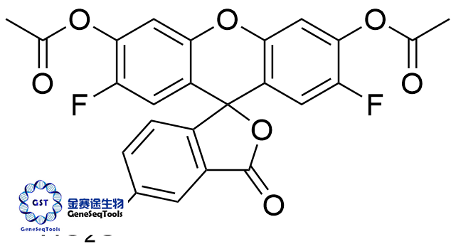 5-羧基-2',7'-二氟荧光素二乙酸酯,5-Carboxy-2',7'-difluorofluorescein diacetate
