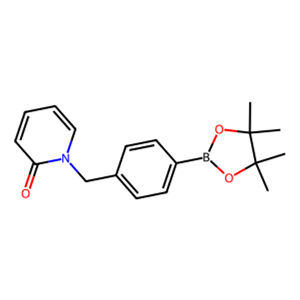 1-(4-(4,4,5,5-四甲基-1,3,2-二氧杂硼聚糖-2-基)苄基)吡啶-2(1H)-酮