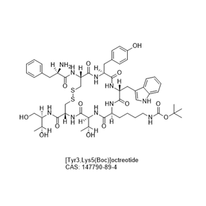 [Tyr3,Lys5(Boc)]octreotide 