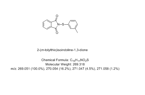2-(m-tolylthio)isoindoline-1,3-dione,2-(m-tolylthio)isoindoline-1,3-dione