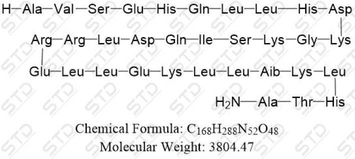 阿巴帕肽杂质10(去精氨酸 阿巴帕肽 ),Abaloparatide Impurity 11 (Des-Arg Abaloparatide）