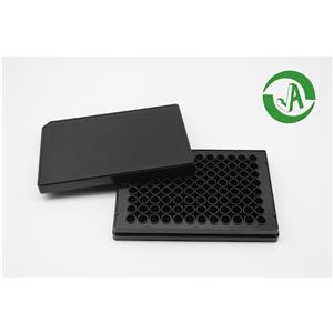 百千生物96孔全黑酶标板J09602荧光检测一次性培养板