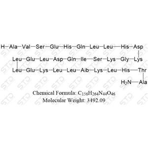 阿巴帕肽杂质7 (去-精氨酸14-精氨酸15-精氨酸16 阿巴帕肽),Abaloparatide Impurity 7 (Des-Arg14-Arg15-Arg16 Abaloparatide）