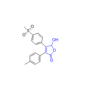 艾瑞昔布杂质06,5-hydroxy-4-(4-(methylsulfonyl)phenyl)-3-(p-tolyl)furan-2(5H)-one