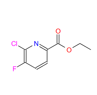 6-氯-5-氟吡啶甲酸乙酯,Ethyl 2-chloro-3-fluoro-6-pyridinecarboxylate