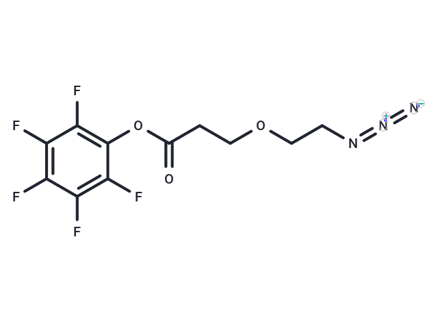 化合物 Azido-PEG1-PFP ester,Azido-PEG1-PFP ester