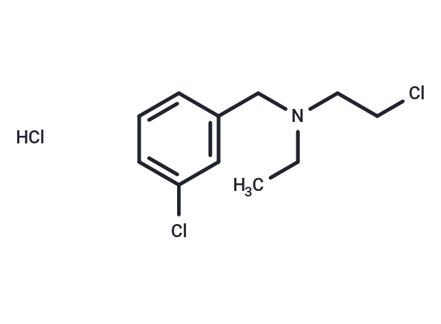 化合物 Benzylamine, m-chloro-N-(2-chloroethyl)-N-ethyl-, hydrochloride,Benzylamine, m-chloro-N-(2-chloroethyl)-N-ethyl-, hydrochloride