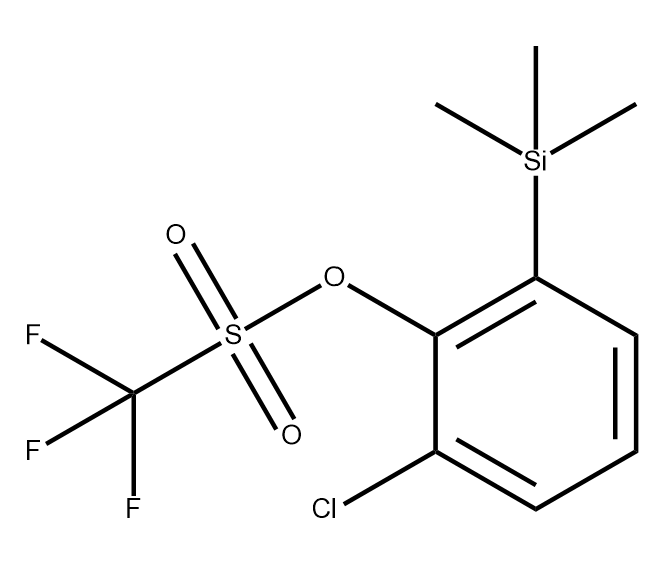 2-氯-6-(三甲基硅基)苯基三氟磺酸酯,2-chloro-6-(trimethylsilyl)phenyl trifluoromethanesulfonate