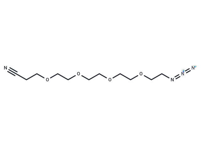 化合物 Azido-PEG4-nitrile,Azido-PEG4-nitrile