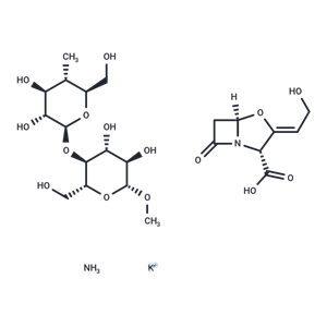 化合物 Potassium clavulanate cellulose|T12524|TargetMol