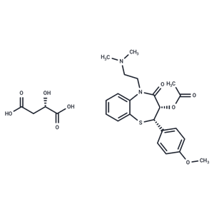化合物 Diltiazem malate|T0112L2|TargetMol