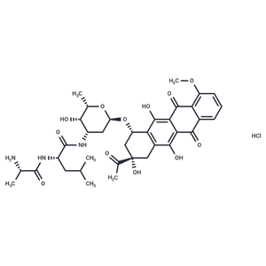 化合物 Alanylleucyl-daunorubicin|T29825|TargetMol