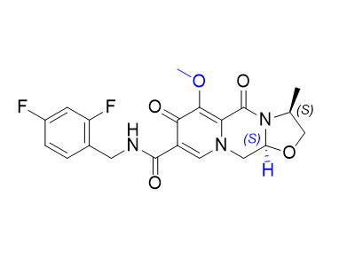 卡替拉韦杂质29,(3S,11aS)-N-(2,4-difluorobenzyl)-6-methoxy-3-methyl-5,7-dioxo-2,3,5,7,11,11a-hexahydrooxazolo[3,2-a]pyrido[1,2-d]pyrazine-8-carboxamide