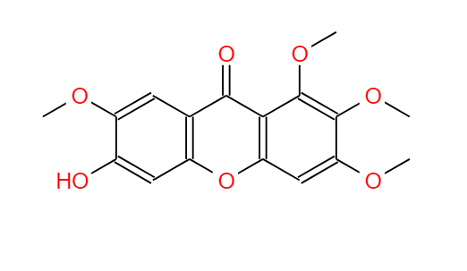 6-羟基-1,2,3,7-四甲氧基咕吨酮,6-Hydroxy-1,2,3,7-tetramethoxyxanthone