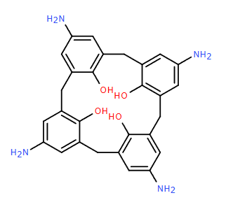 15,35,55,75-四氨基-1,3,5,7（1,3）-四苯并环辛烷-12,32,52,72-四醇,15,35,55,75-tetraamino-1,3,5,7(1,3)-tetrabenzenacyclooctaphane-12,32,52,72-tetraol