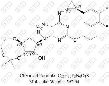 替格瑞洛杂质167,Ticagrelor Impurity 167