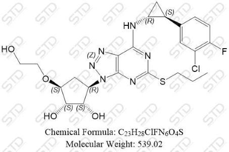 替格瑞洛杂质198,Ticagrelor Impurity 198