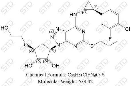 替格瑞洛杂质199,Ticagrelor Impurity 199