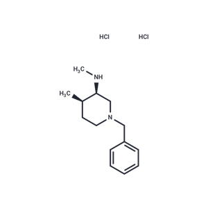 化合物 (3R,4R)-1-Benzyl-N,4-dimethylpiperidin-3-amine dihydrochloride|T66079|TargetMol