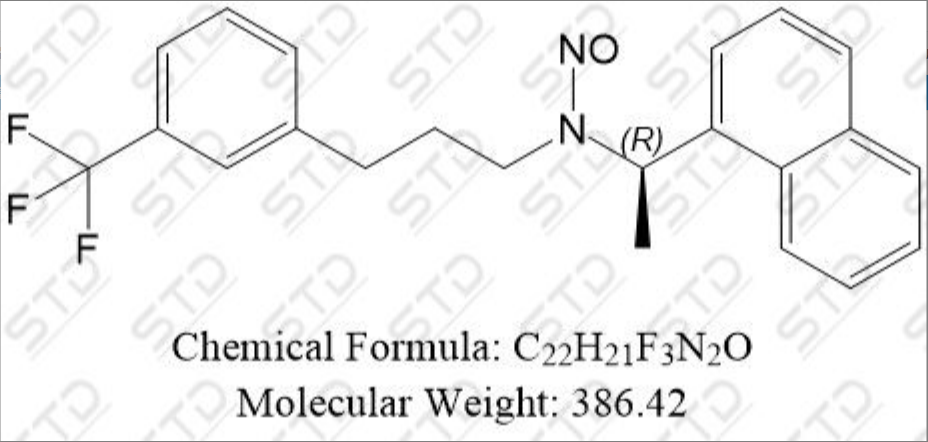 西那卡塞杂质119 (N-亚硝基西那卡塞),Cinacalcet Impurity 119 (N-Nitroso Cinacalcet)
