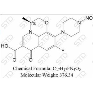 左氧氟沙星杂质45 (N-亚硝基左氧氟沙星EP杂质B)