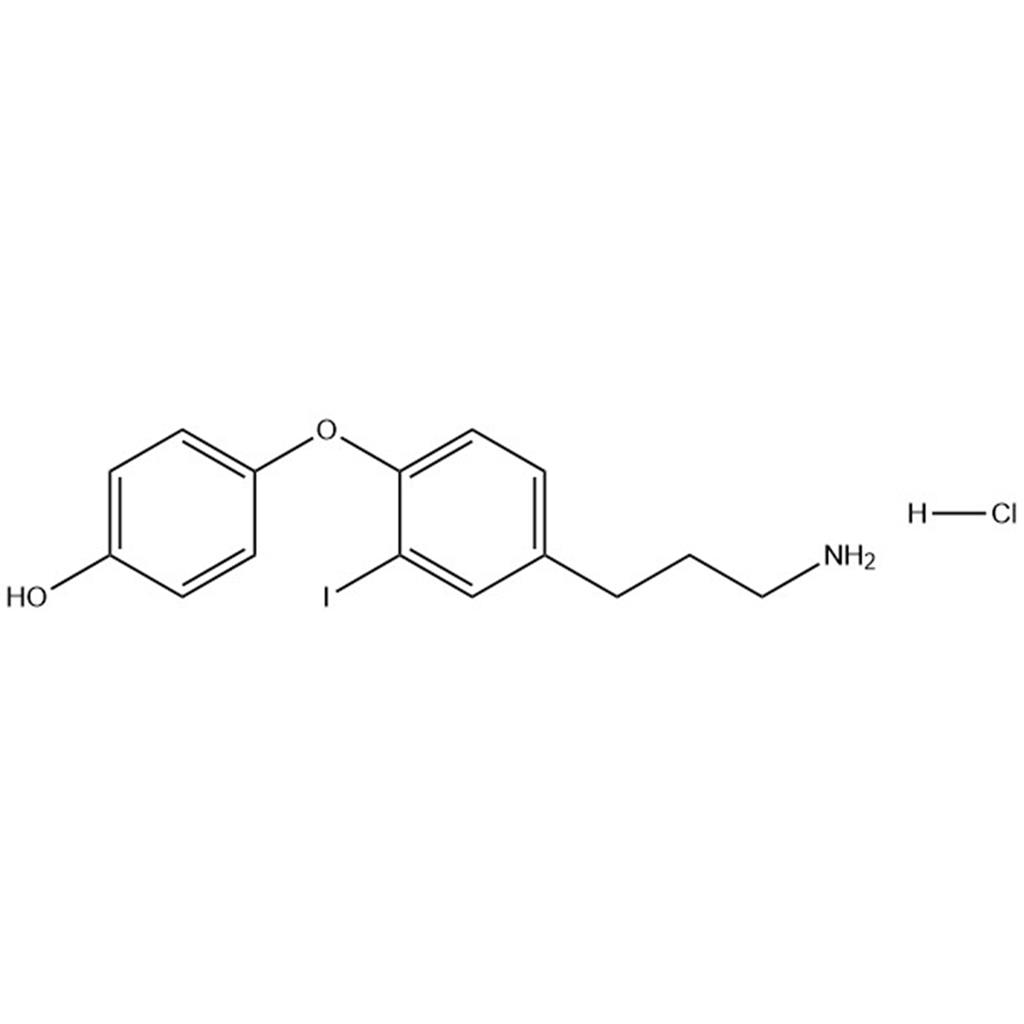4-[4-(2-氨基乙基)-2-碘苯氧基]苯酚盐酸盐,3-Iodothyronamine hydrochloride