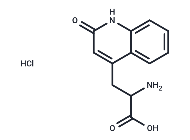 化合物 2-Amino-3-(2-oxo-1,2-dihydroquinolin-4-yl)propanoic acid hydrochloride,2-Amino-3-(2-oxo-1,2-dihydroquinolin-4-yl)propanoic acid hydrochloride