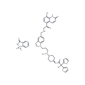 化合物 Navafenterol saccharinate|T30265|TargetMol