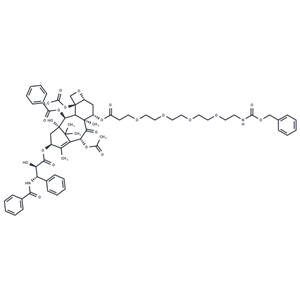 化合物 7-O-(Cbz-N-amido-PEG4)-paclitaxel|T17344|TargetMol