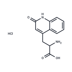 化合物 2-Amino-3-(2-oxo-1,2-dihydroquinolin-4-yl)propanoic acid hydrochloride,2-Amino-3-(2-oxo-1,2-dihydroquinolin-4-yl)propanoic acid hydrochloride
