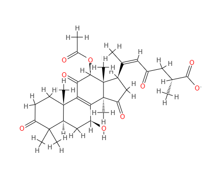 7β-羟基灵芝烯酸 F,7β-Hydroxyganoderenic acid F