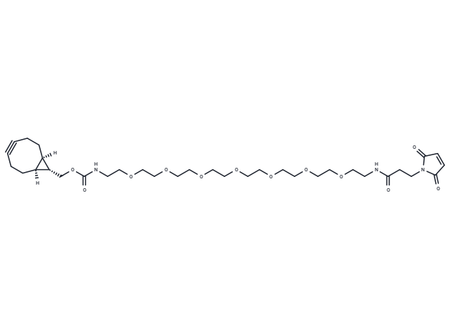 化合物 BCN-exo-PEG7-maleimide,BCN-exo-PEG7-maleimide