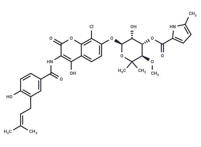化合物 Clorobiocin,Clorobiocin