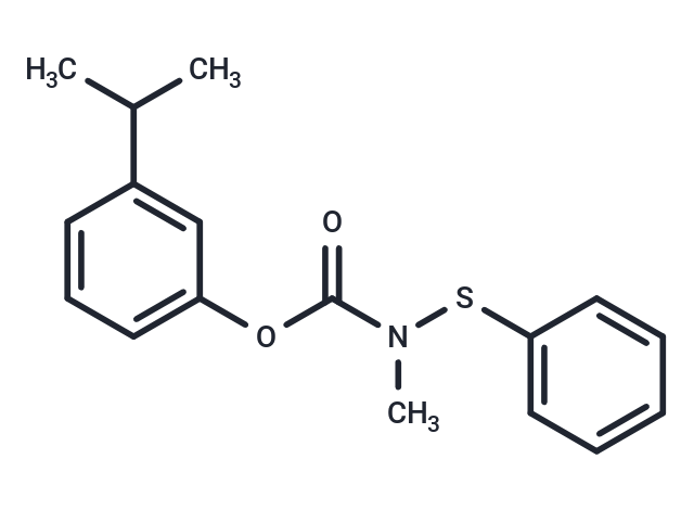 化合物 Carbamic acid, methyl(phenylthio)-, m-isopropylphenyl ester,Carbamic acid, methyl(phenylthio)-, m-isopropylphenyl ester